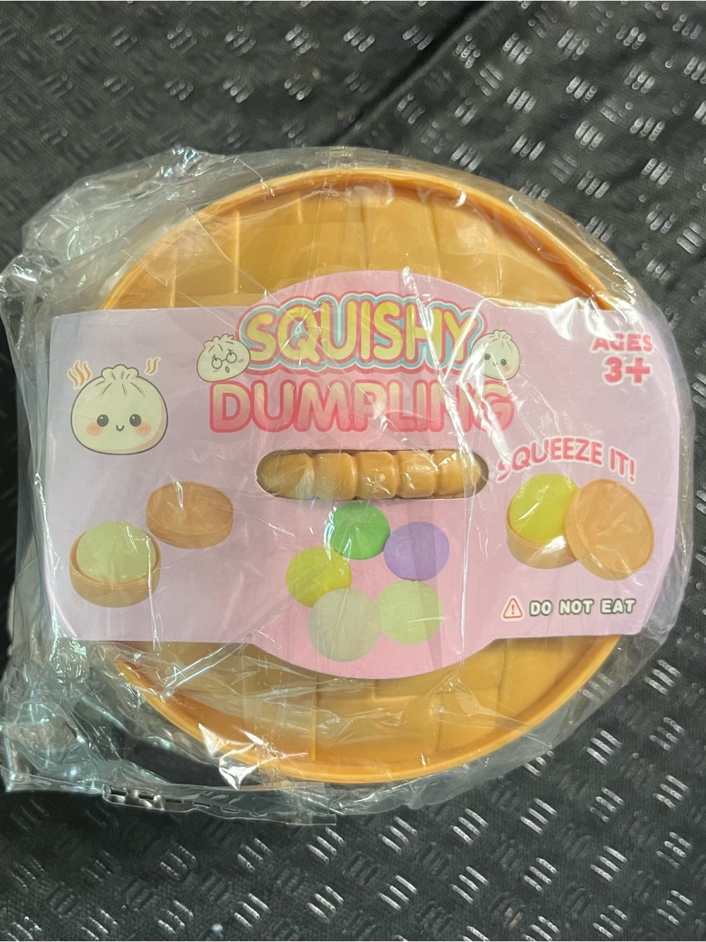 Dumplings Sensory Toy - Orange